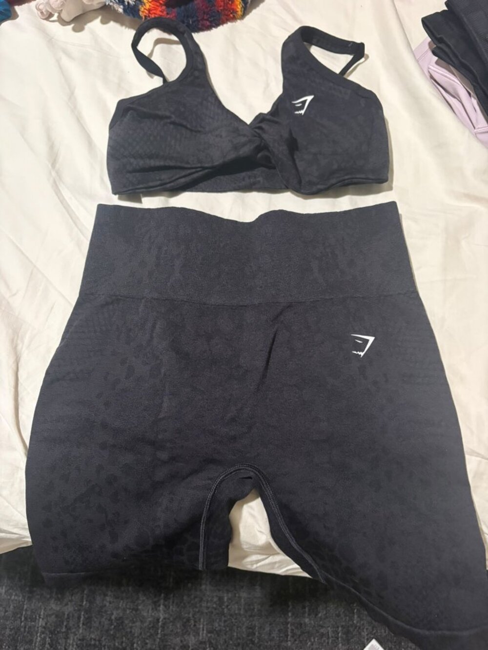 Gymshark Adapt Animal Black Set Size M